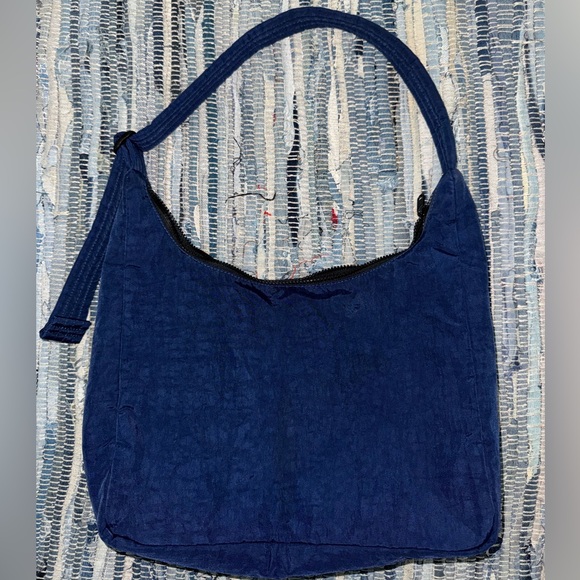 BAGGU Navy shoulder bag regular - Picture 1 of 4